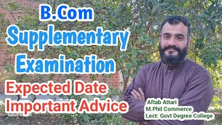 supplementary exams 2023  date of bcom supplementary exams  supplementary bcom 2023 [upl. by Nels]