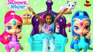 Shimmer and Shine Magical Dress Up Trunk Toys Surprises  Toys Academy [upl. by Tristis872]