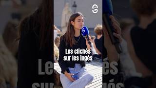 C’est quoi ton cliché sur les ingés  lycee etudiant microtrottoir orientation [upl. by Eycal]