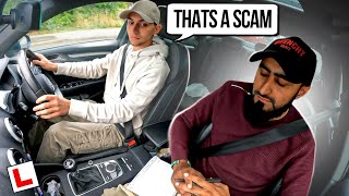 Learner Driver Claims He Was Scammed On this Driving Test [upl. by Dekeles]