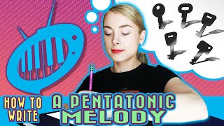 Piano Songwriting Basics A Pentatonic Song [upl. by Arorua167]