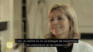 quotDéfi Jonquillequot pour faire fleurir lespoir contre le cancer avec Claire Chazal [upl. by Itnava]