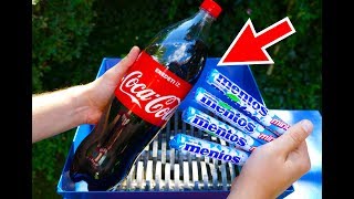 Shredding MENTOS AND COCA COLA [upl. by Assennav]