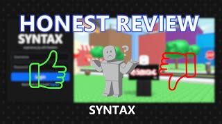 Roblox Revival Review Syntax [upl. by Solrac]