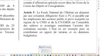 Fonds National de l’Habitat FNH de 2 à 3 [upl. by Baal]