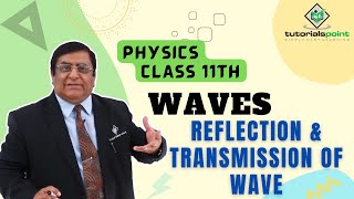 Class 11th – Reflection and Transmission of Wave  Waves  Tutorials Point [upl. by Tillo450]