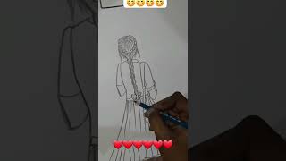 drawing artist artwork artshorts vairalvideo sketch short vairalvideo ❤❤❤ [upl. by Hsemar]