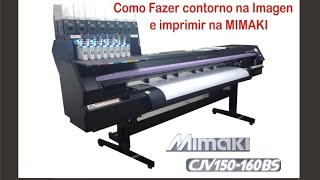 impressora mimaki jv150160  FAZENDO IMPRESSÕES [upl. by Chisholm784]