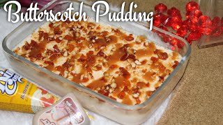 BUTTERSCOTCH PUDDING RECIPE  VERY SIMPLE AND EASY DESSERT WITHOUT GELATINE [upl. by Gearard]