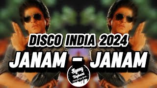 Disco india 2024 Jananm janam remix Ageng keyboard  Dilwale songs Shah rukh khan [upl. by Tris]