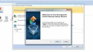 How to uninstall remove StrongVault Online Backup completely [upl. by Yraccaz]