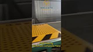 PVDF Coating Aluminium Composite Panel wellste [upl. by Htaras]