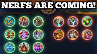 BALANCE PATCH IS COMING 6 Nerfs and 11 Buffs teased [upl. by Abdella]