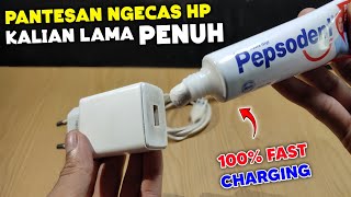 LANGSUNG PENUH  cara mengatasi charger hp yang lambat mengisi daya [upl. by Landsman]