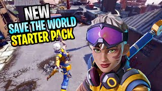 New Save The World Starter Pack Leaked Gameplay [upl. by Milson69]