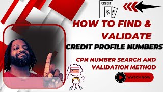 CPN Method To Finding Unused SSN to Use and Validate to build [upl. by Krause964]