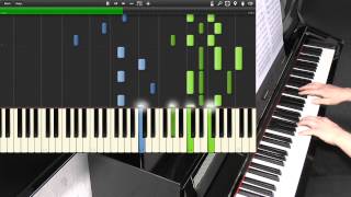 Enya  Only Time Piano Tutorial [upl. by Socher936]