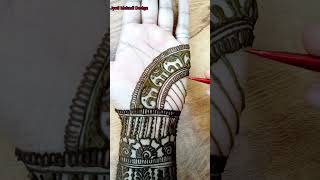 karwa chauth special mehandi design  easy and simple mehndi design  mehndi ki design  mehndi [upl. by Francisca122]