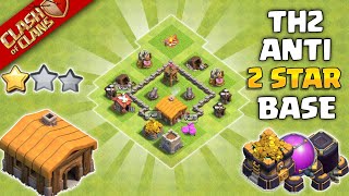 Town hall 2Th2 Base  Town hall 2Th2 FarmingTrophyPushingWar Base  Coc Th2 Base Link 2024 [upl. by Adelice884]