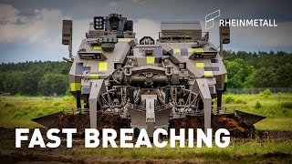 Rheinmetall Keiler Next Generation – Armoured Breaching Vehicle [upl. by Archy]