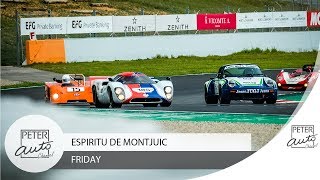 ENGINE SOUNDS Espiritu de Montjuic 2018 Friday [upl. by Rus551]