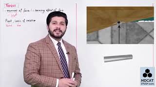 11th Class Physics Chapter two2 Lecture Torque By Hassan Fareed [upl. by Yelsa]