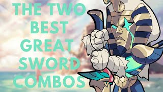 the two best great sword combos [upl. by Auqeenahs]