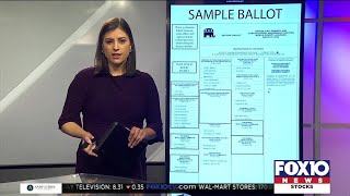 A look at a sample ballot ahead of March 5 primary election [upl. by Starinsky]