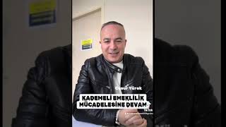 KADEMELİ EMEKLİLİK MÜCADELESİNE DEVAM [upl. by Terbecki37]