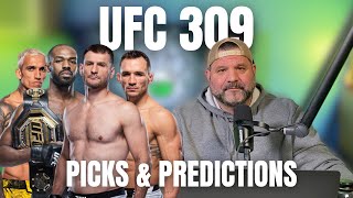 UFC 309 Picks amp Predictions Jon Jones vs Stipe Miocic Fight Breakdowns [upl. by Yatnuahc]