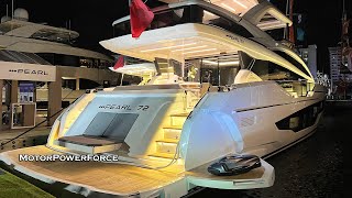 Pearl 72 Yacht 2024 Walkaround Tour [upl. by Rosemaria]