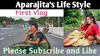 Aparajitas Life Style  First Vlog ❤️ [upl. by Ylrbmik]