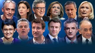 Présidentielle française  douze candidats en lice pour l’Élysée [upl. by Cara]