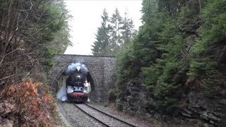 Weil heute Weihnachten ist gibt es nochmal Dampf mit 50 3648 zur Annaberger Bergparade [upl. by Vikky949]