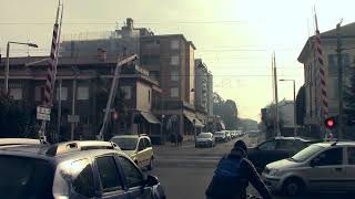 Mariano Comense I Passaggio a Livello  Level crossing [upl. by Hamil]