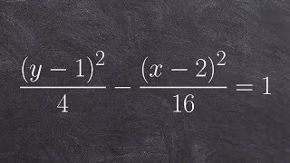 how to graph a hyperbola conic section [upl. by Nnylak]