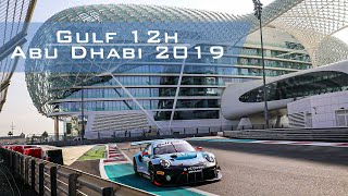 Abu Dhabi 12h 2019 Dinamic Motorsport Porsche GT3 [upl. by Chew]