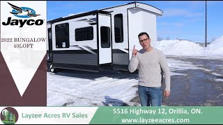 2022 Jayco Bungalow 40LOFT  Layzee Acres RV Sales [upl. by Zollie366]