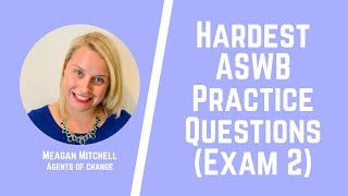 Hardest ASWB Practice Questions Exam 2  Social Work Shorts  ASWB Prep  LMSW LSW LCSW Exams [upl. by Rinum775]