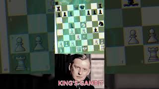 Alekhine s Kings Gambit Trap with 100 accuracy chess tactics shorts fyp [upl. by Essam419]