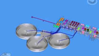 3D engineering design of 12 million ton per annum MTPA CHPP coal washing plant [upl. by Sella]