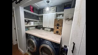 Laundry Room TransformationDIY Makeover [upl. by Telrats]