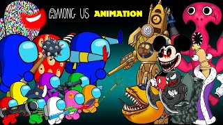 TOP Among Us Collection vs ZOMBIES  AMONG US ANIMATION [upl. by Deane352]