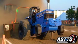 Tractor Pulling 2024 Pro Farm Tractors at Expo de Saint Hyacinthe ASTTQ 2024 by JC Pulling Videos [upl. by Lash]