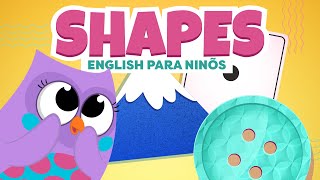 SHAPES  Canciones Ingles  Videos Infantiles Bubu y las Lechucitas [upl. by Konyn]