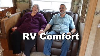 Installing new RV Recliners [upl. by Atsirc290]