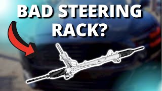 SYMPTOMS OF A BAD STEERING RACK [upl. by Singer]