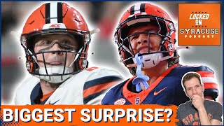 Whats been Syracuse Footballs BIGGEST Surprise of 2024  Syracuse Orange Podcast [upl. by Ileyan]