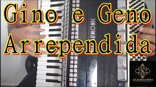 Vídeo Aula Acordeon  Gino e Geno Part  Matão e Monteiro  Arrependida [upl. by Bj]