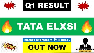 Tata Elxsi Q1 Results 2025  Tata Elxsi Results Today  Tata Elxsi Share Latest News  Tata Elxsi [upl. by Yhtnomit330]